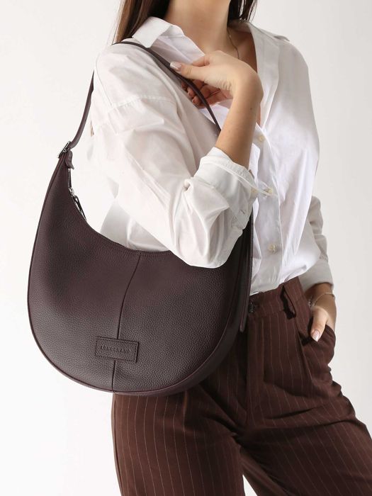 Longchamp Essential cuir Violet